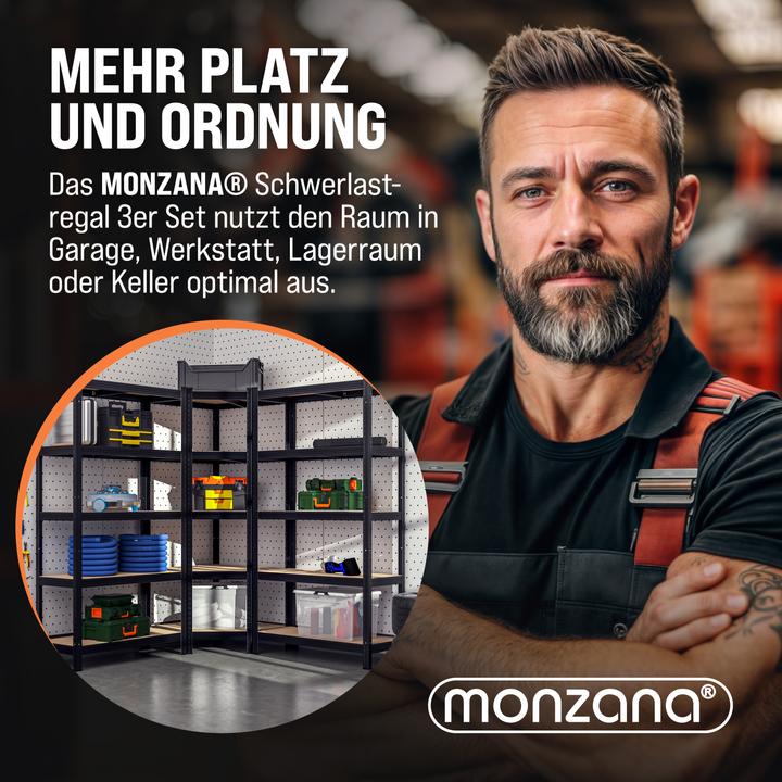 Produktbild Monzana Schwerlast- und Eckregal