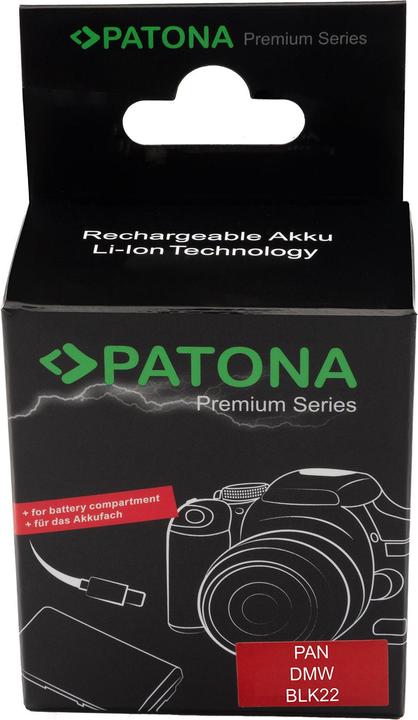 Produktbild Patona USB-C Input Akku-Adapter BLK-22 (Kamera Akku)