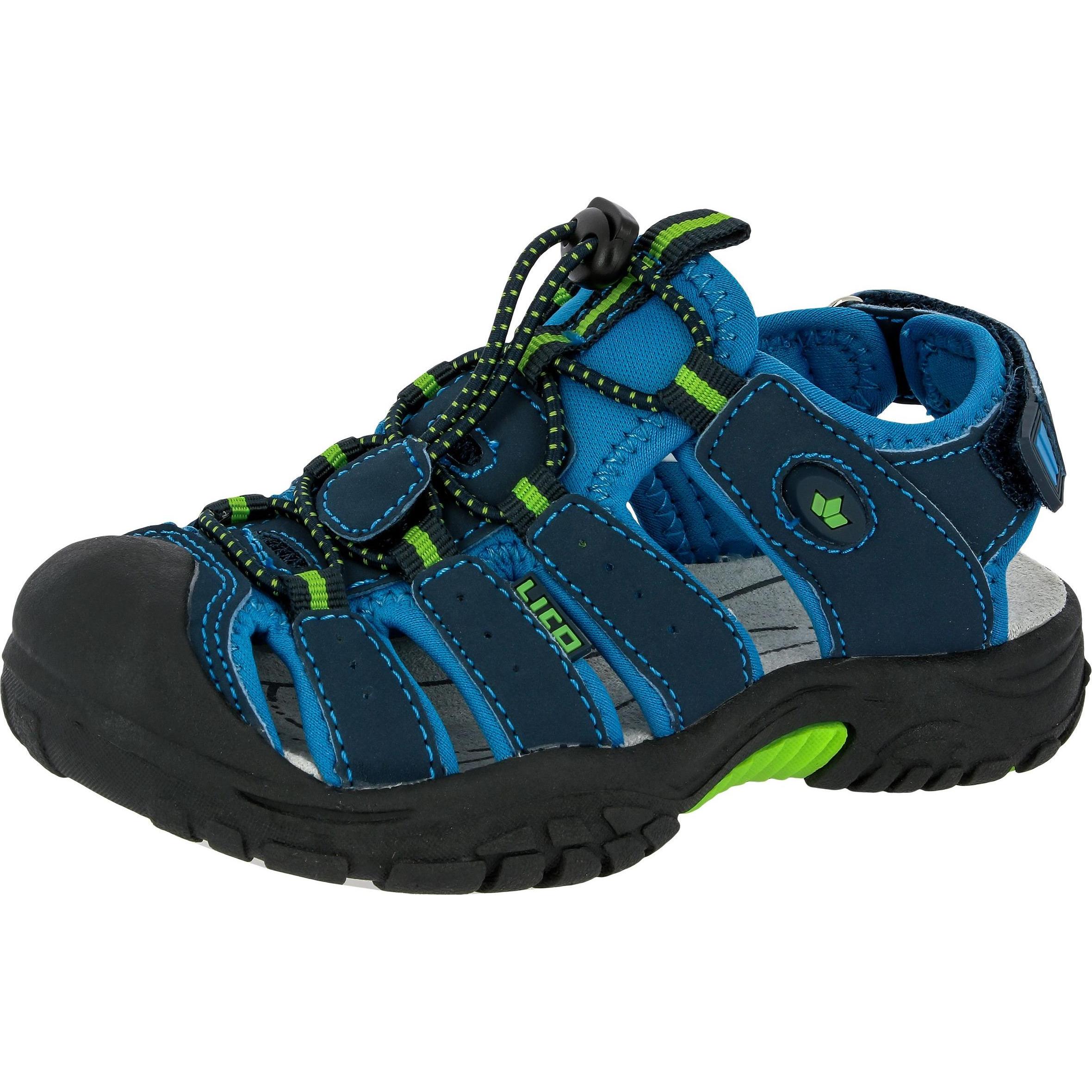 Lico, Jungen, Wanderschuhe, Sandalen (27), Blau