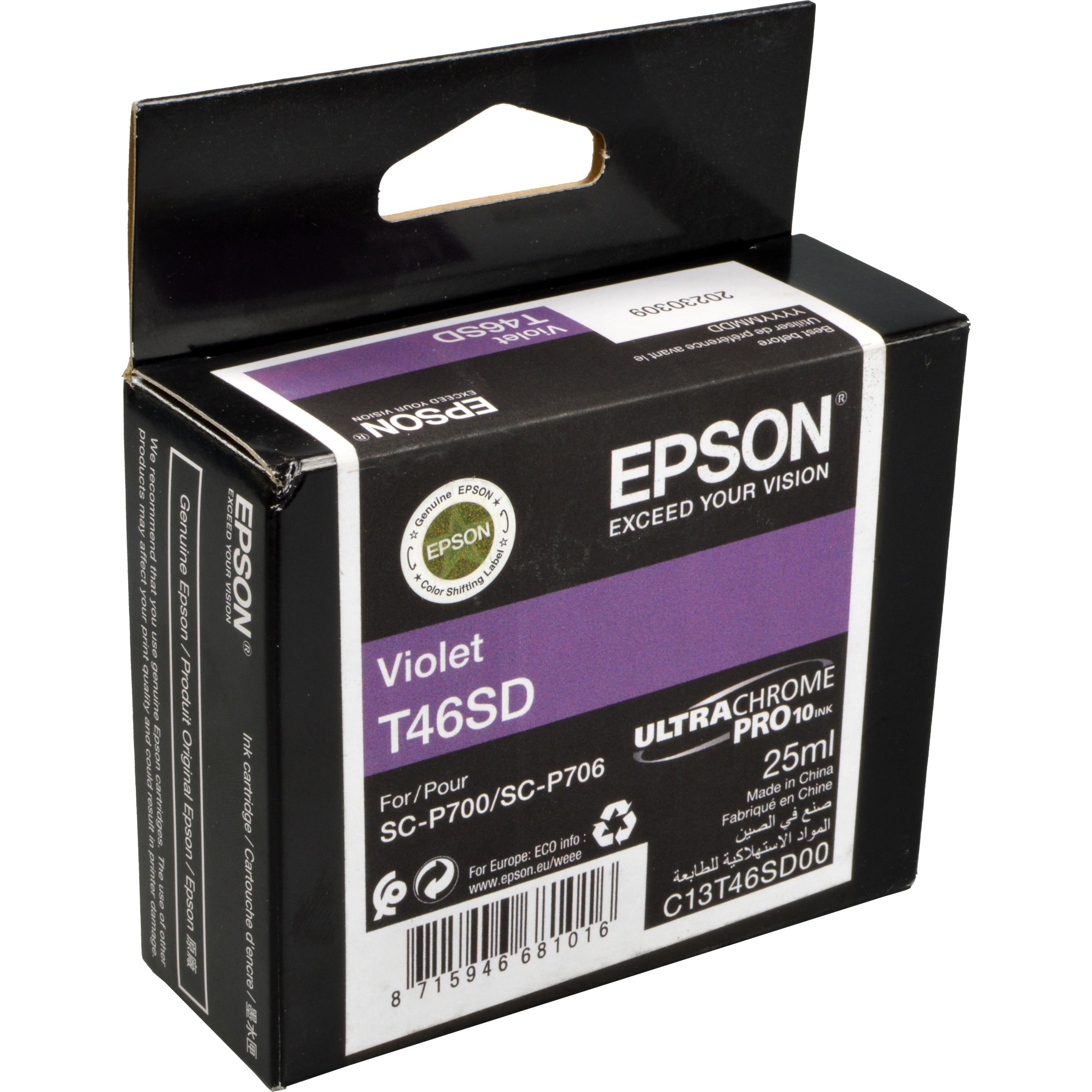 Epson, Druckerpatrone, Tintenpatrone violet (R)