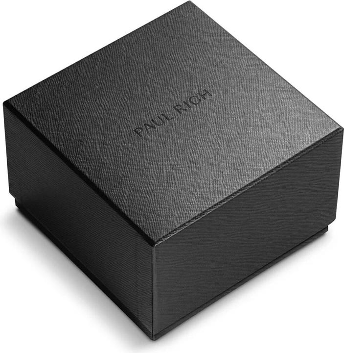 Actual product image Paul Rich PR-47457 Herrenuhr Crown Legacy Silver Gold Aventurine Blue 40mm 5ATM (Analogue wristwatch)