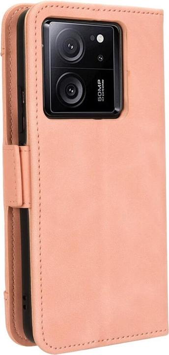 Produktbild Cover-Discount Xiaomi 13T / 13T Pro - Etui mit vielen Kartenfächer rosa (Xiaomi 13T)