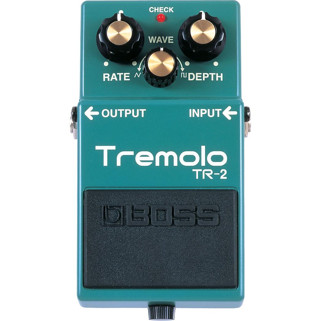 BOSS (Electronics) Gitarreneffekt Tremolo TR-2 (Gitarre), Effektpedal, Blau