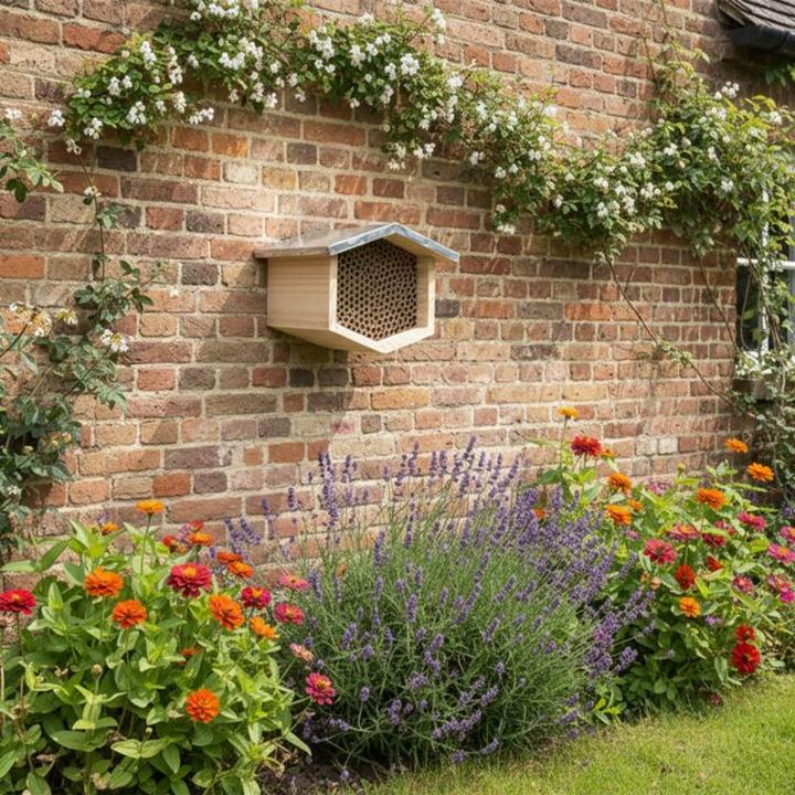 Actual product image Relaxdays beehouse (Wild bees)