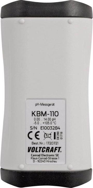 Actual product image Voltcraft Combination meter KBM-110 incl. pH electrode incl. protective bag TG-400