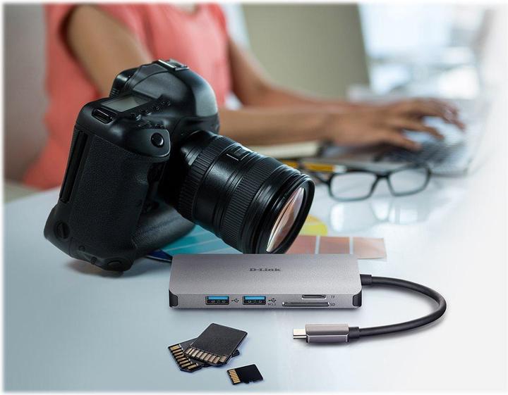 Productafbeelding D-Link DUB-M610 (USB-C, 2 Havens)