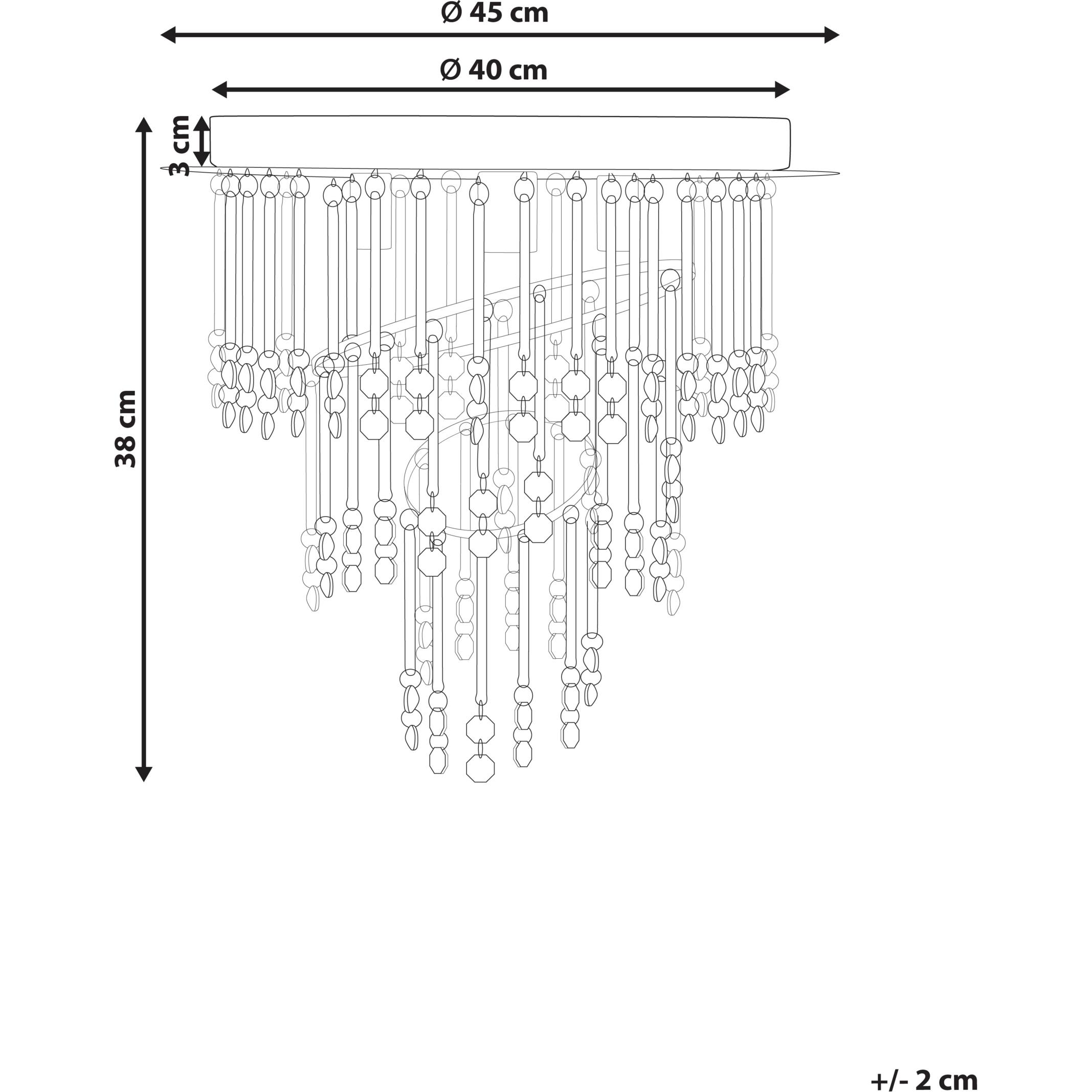 Thumbnail - Beliani, Pendelleuchte, Esmelle