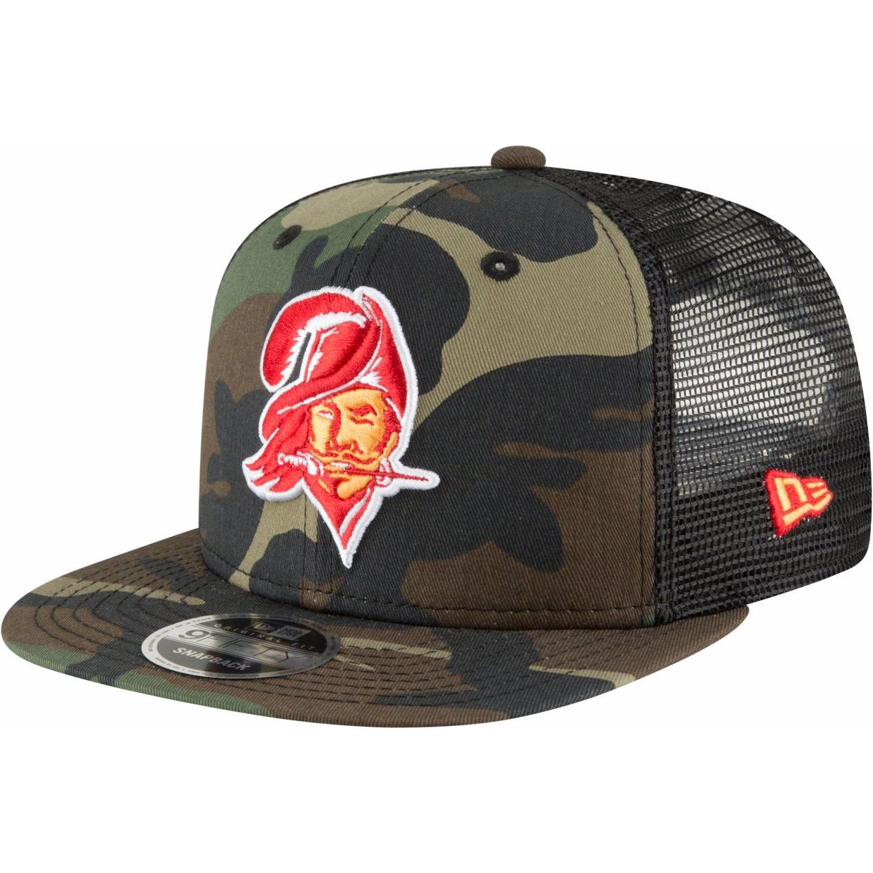 New Era, Herren, Cap, Throwback Tampa Bay Buccaneers, Grün, (One Size)