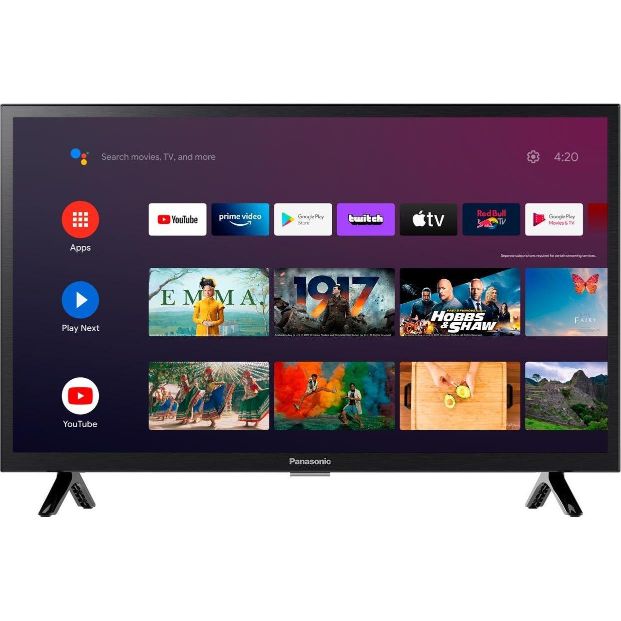 Panasonic TX-24LSW504 (24", LSW504, LCD, HD, 2022), TV, Schwarz
