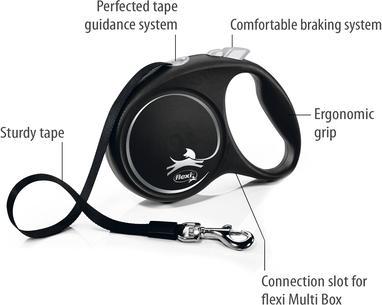 Produktbild Flexi Black Edition (L, Hund, Spazieren)