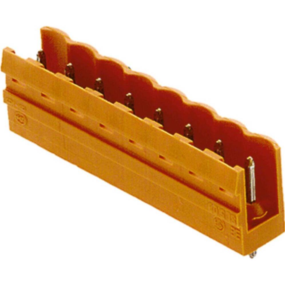 Weidmüller Connettore Weidmller PCB SL 5.00/06/180 3.2SN OR BX Contenuto: 50 pezzi (1581360000), Cavo + Spina elettrica, Arancia