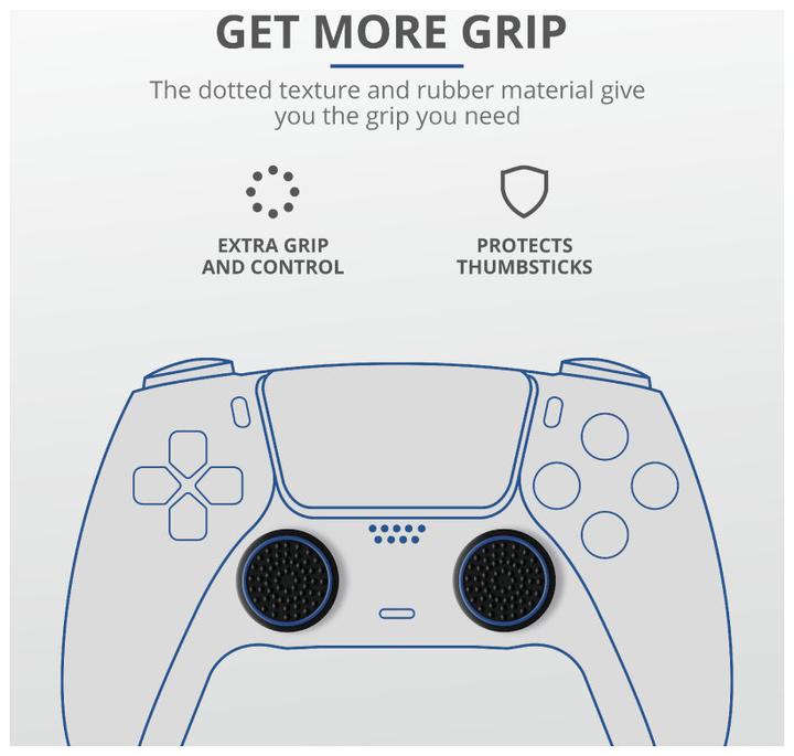 Actual product image Trust GXT 266 Analog racket grips (PS5)