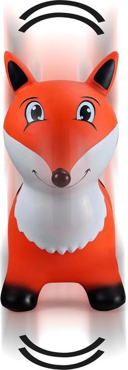 Actual product image Orange Hüpftier Fuchs mit Pumpe