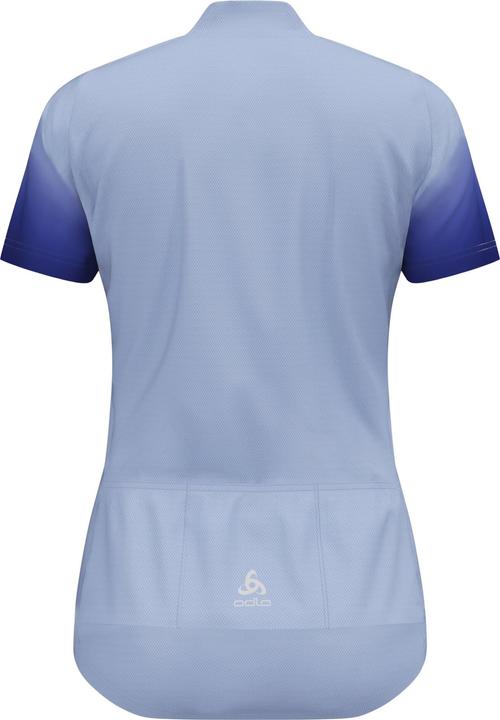 Produktbild Odlo T-shirt s/u collar s/s full zip ESSENTIAL PRINT (L)