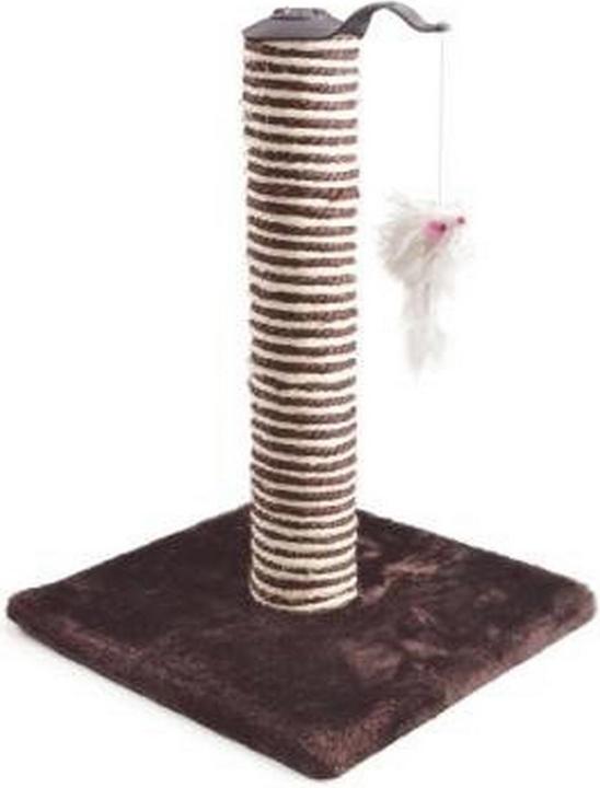 Actual product image Ancol Premo Deluxe cat scratching post (Chocolate)