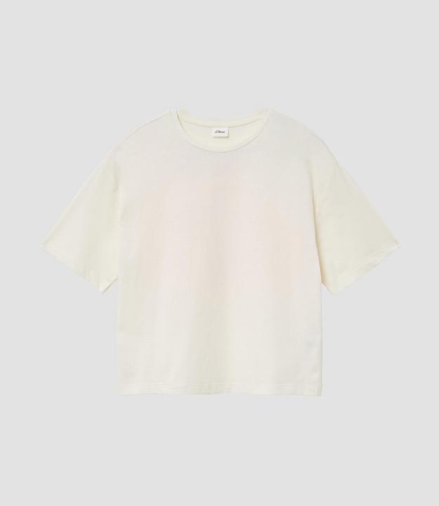 Produktbild S.Oliver T-Shirt T-Shirt im Boxy Fit mit Rückenprint (158, 164)