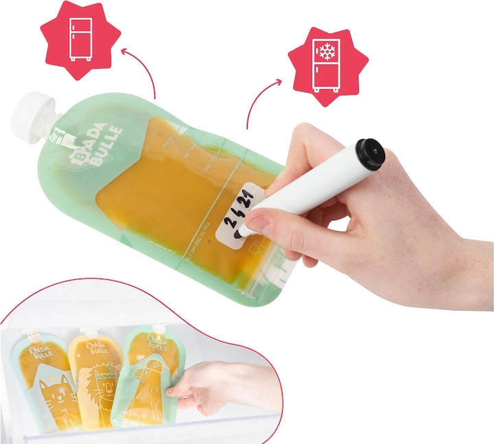 Image du produit Badabulle Sachets à écraser
