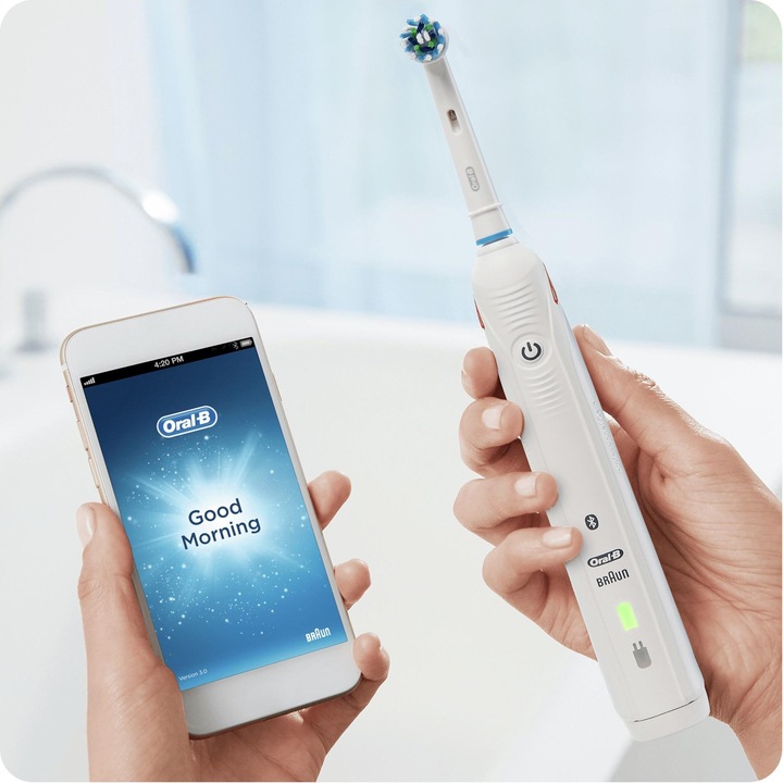 Actual product image Oral-B Smart 5100S Erwachsener Rotierende-vibrierende Zahnbürste (Oscillating toothbrush)