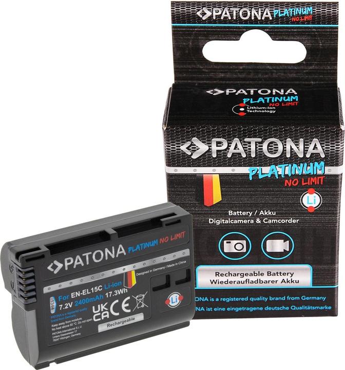 Actual product image Patona Platinum (Camera battery)