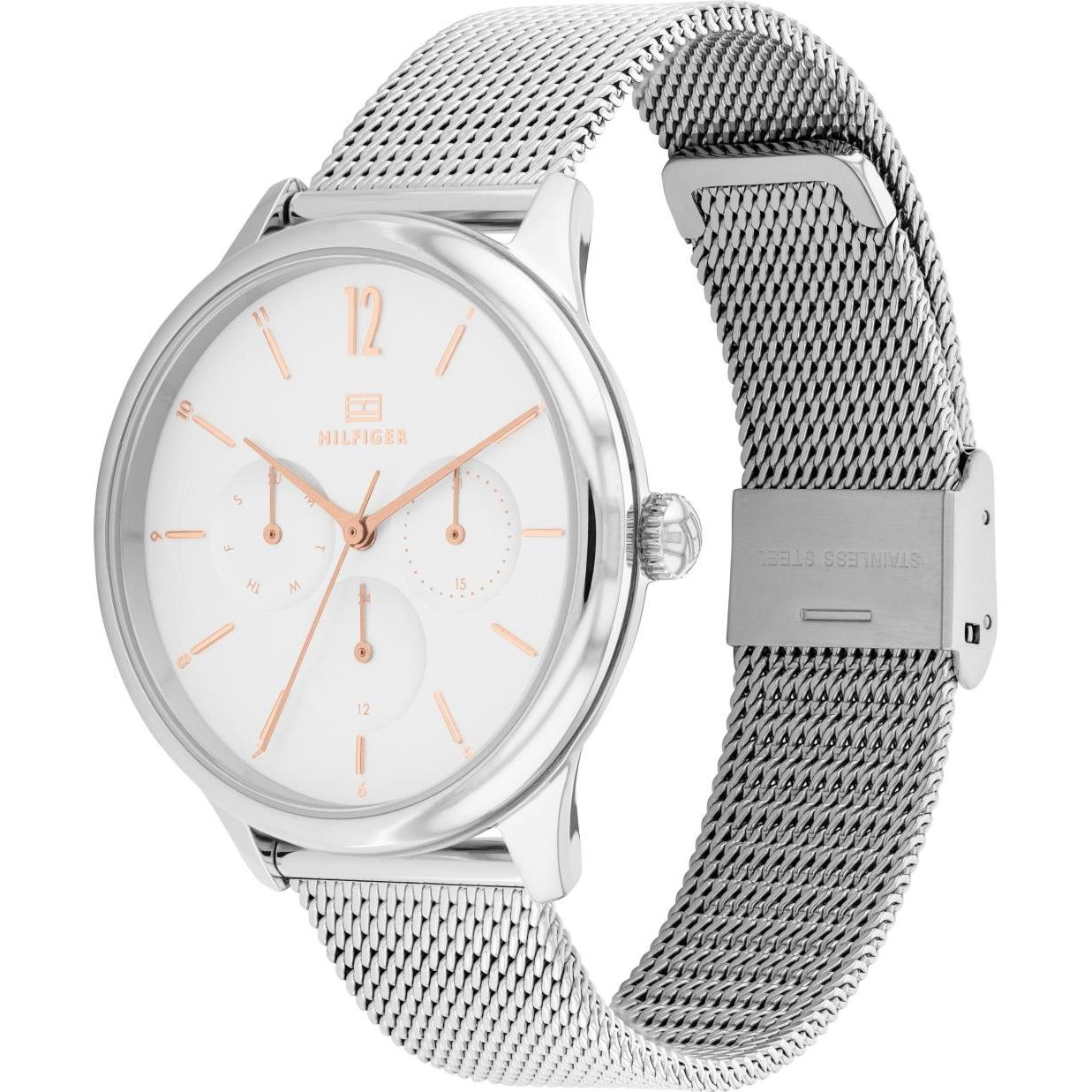 Thumbnail - Tommy Hilfiger, Armbanduhr, Layla, Silber, (Analoguhr, 38 mm)