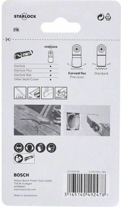 Produktbild Bosch Professional Zubehör BIM Tauchsägeblatt AIZ 32 APB, Wood and Metal, 50 x 32 mm, 1er-Pack