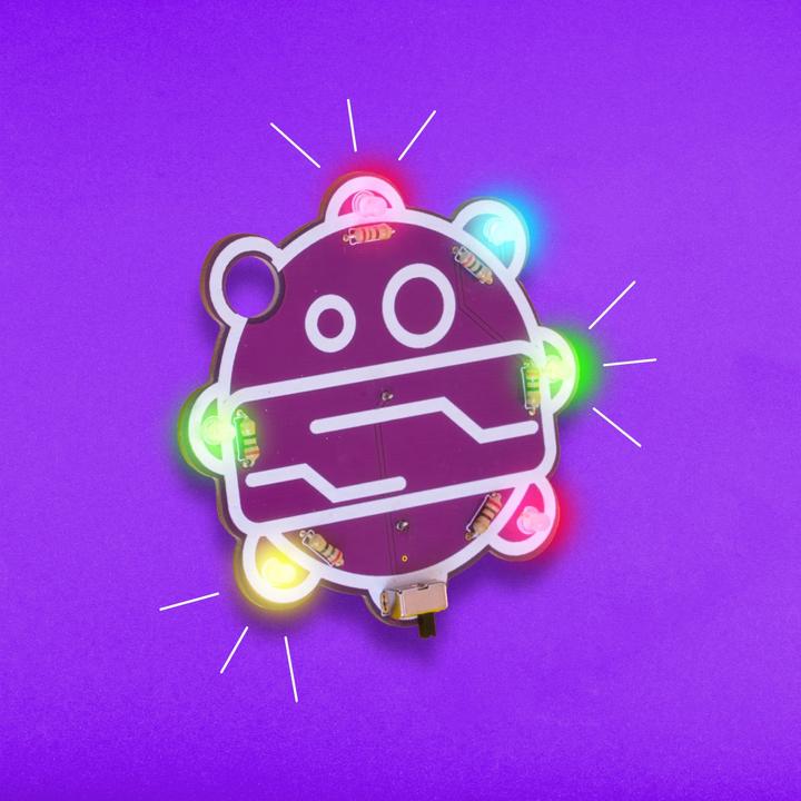 Actual product image CircuitMess Wacky Robots - Electronics Kit