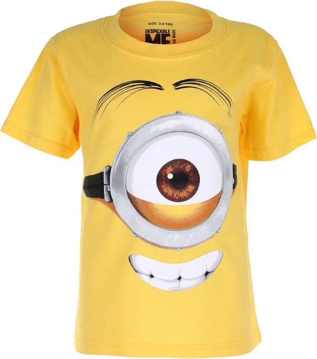 Immagine prodotto Minions Maglietta Stuart Viso Ragazzi (S)