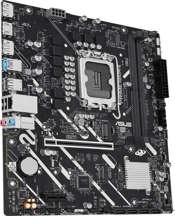 Produktbild ASUS PRIME H810M-E-CSM (LGA 1851, Intel H810, mATX)