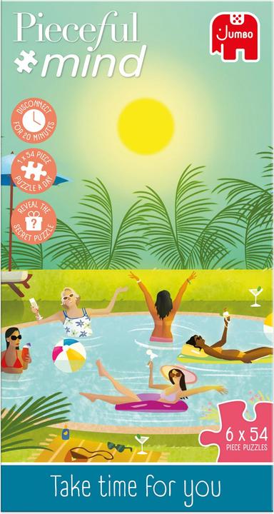 Produktbild Puzzle Pieceful Mind Peaceful (54 Teile)