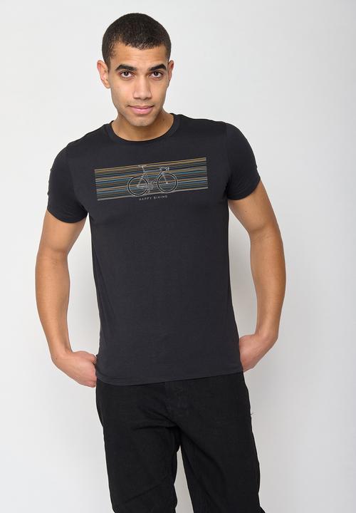 Actual product image Greenbomb T-Shirt Bike Happy (XXL)