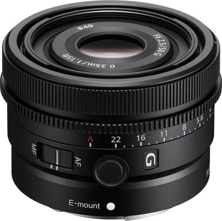 Actual product image Sony FE 50mm f/2.5 G - (EU) (Sony E, full size)
