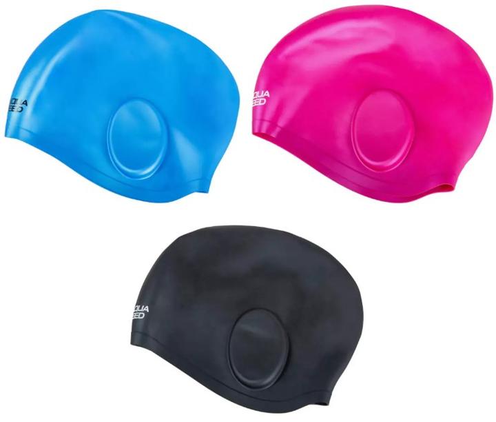Actual product image Swim & Fun Silicone swimming cap