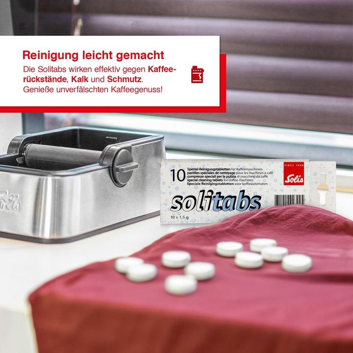Produktbild Solis Solitabs Reinigungstabletten