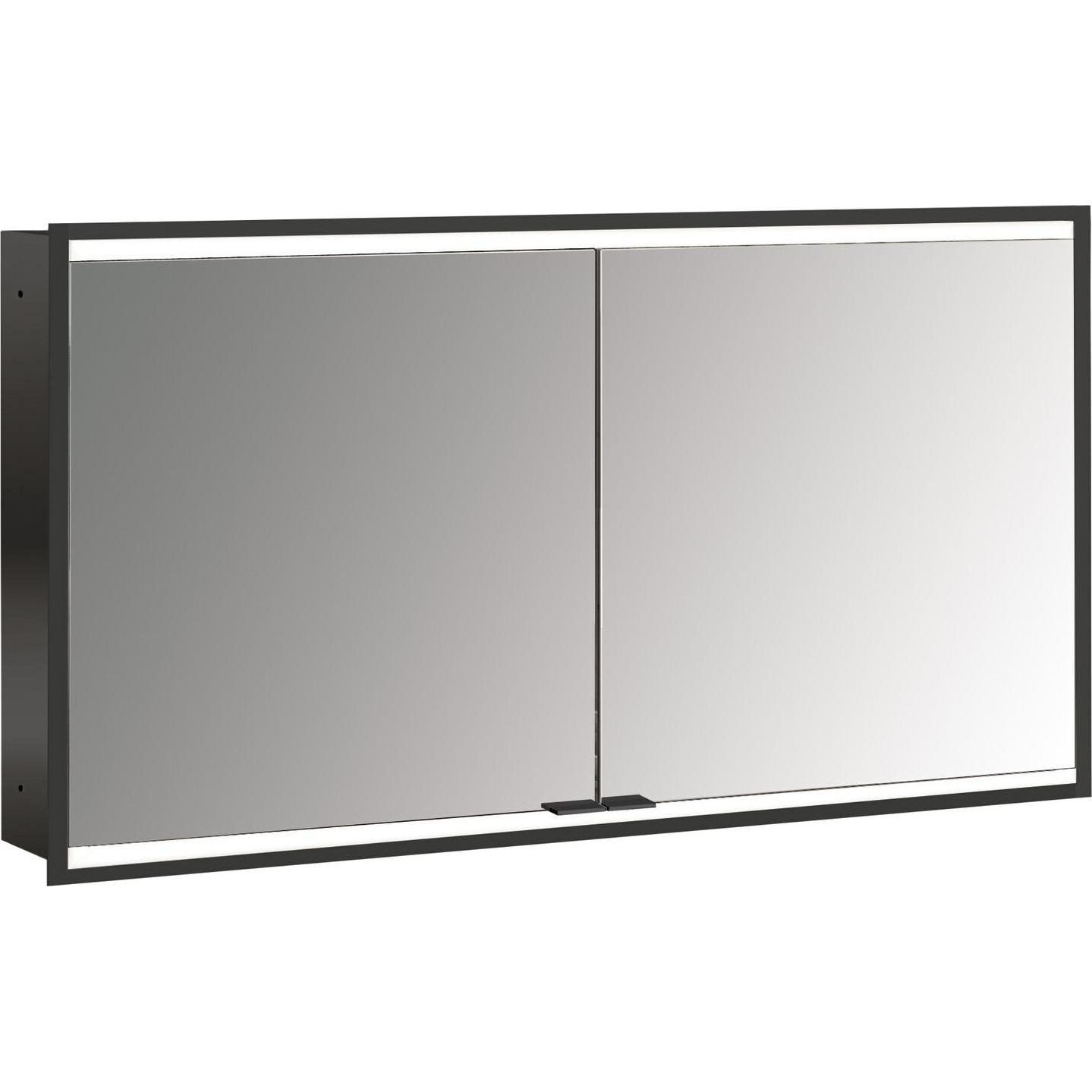 Emco, Spiegelschrank, prime 2 Facelift Lichtspiegelschrank, 1300 mm, 2 Türen, Unterputzmodell, 9497
