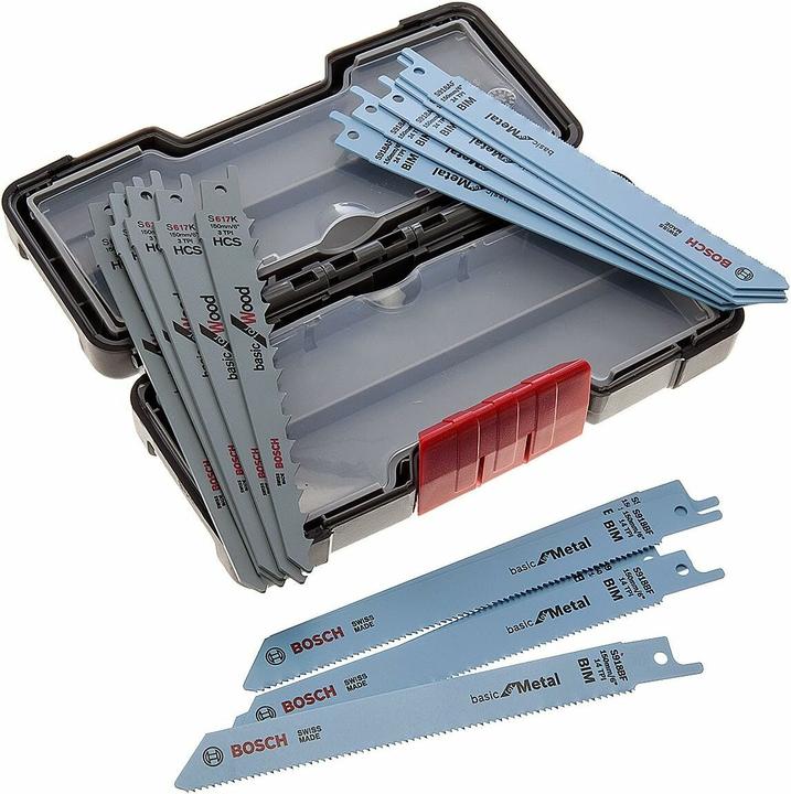 Produktbild Bosch Professional Zubehör 15-tlg. Säbelsägeblatt-Set Wood and Metal Basic