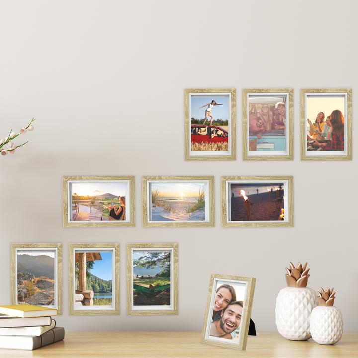 Produktbild Relaxdays 10x Bilderrahmen (10 x 15 cm)