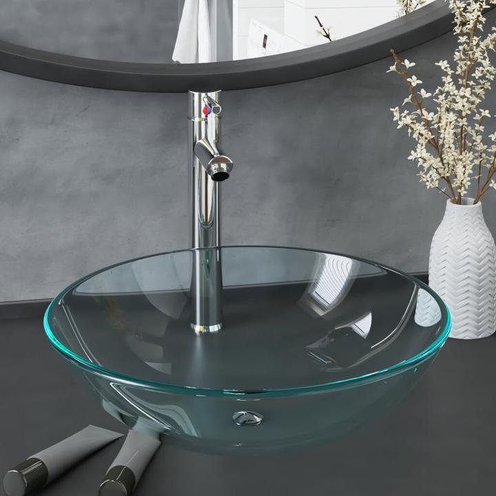 Actual product image vidaXL Waschbecken (420 mm, 420 mm)