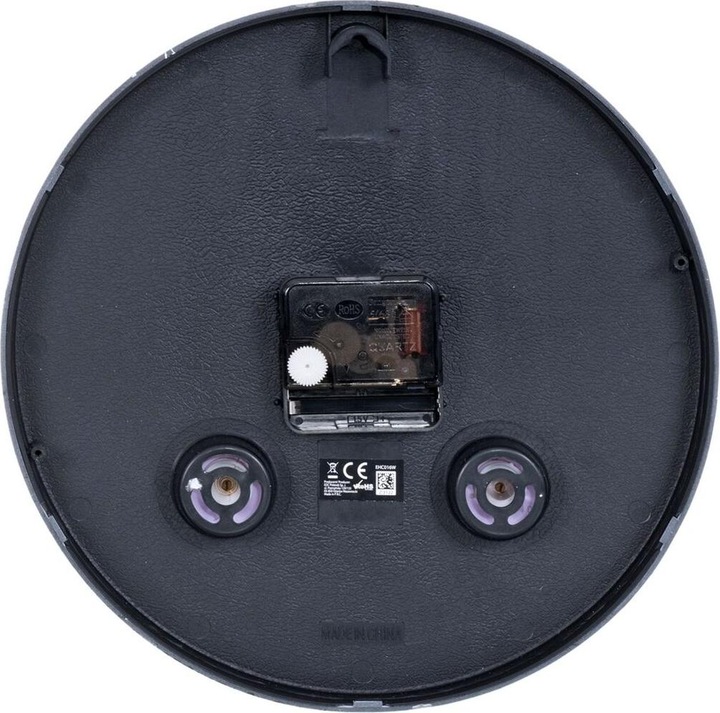 Actual product image Esperanza wall clock Lyon black (EHC016K) (25 cm)