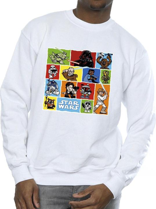 Produktbild Star Wars Comic Drawing Montage Sweatshirt (L)