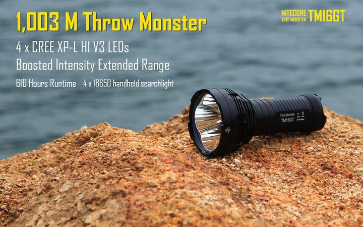 Actual product image Nitecore Tm16gt (18.20 cm, 3600 lm)