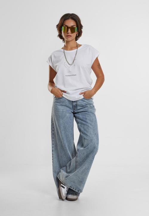 Produktbild Mister Tee Ladies Cocktail O'Clock Tee - 18235 (XXL)