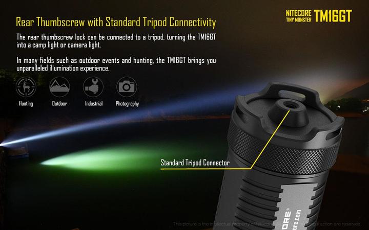 Actual product image Nitecore Tm16gt (18.20 cm, 3600 lm)