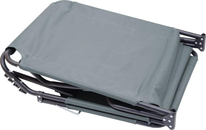 Actual product image Cattara Foldable Camping Sunbed BERLIN grey