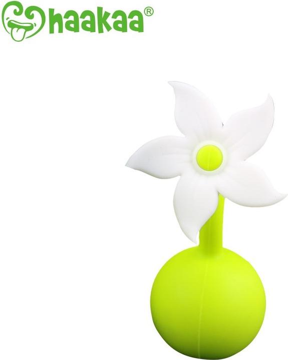 Produktbild Haakaa Milchpumpe Blumenverschluss - Weiss