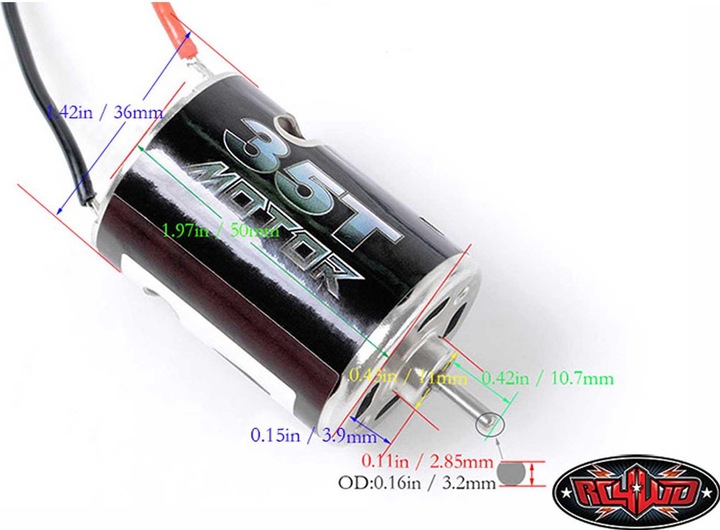 Produktbild Rc4Wd Crawler Motor 35T
