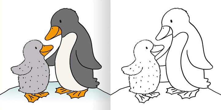 Produktbild Mein erstes dickes Malbuch Lieblingstiere