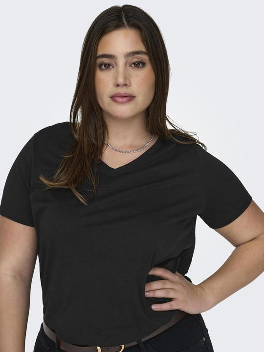 Immagine prodotto Only T-shirt con scollo a V dalla vestibilità regolare (L)