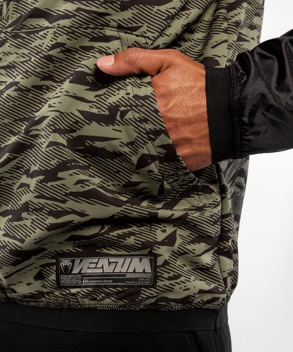 Immagine prodotto Venum Laser XT Felpa con cappuccio - Nero/Forest Camo (M)
