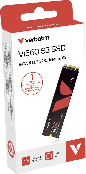 Actual product image Verbatim Vi560 S3 (1000 GB, M.2 2280)