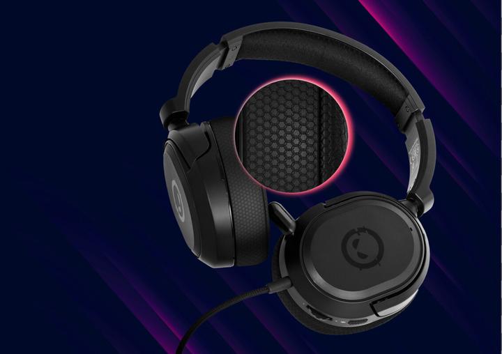 Actual product image Lorgar KAYA 360 7.1 virtual surround headset, USB (Cable)